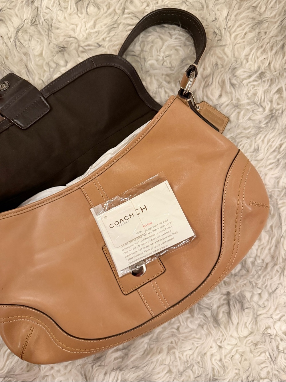 Coach SoHo Shoulder Bag - British Tan - Picture 3 of 6